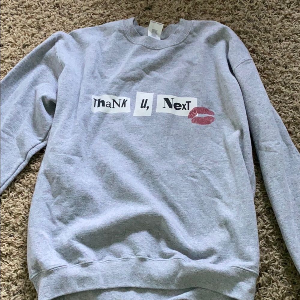 Thank you next sweater